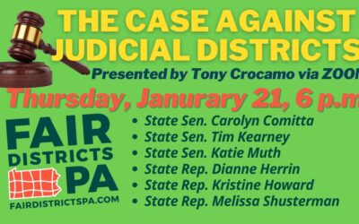 Comitta, Fair Districts PA to Hold Virtual Event on Judicial Gerrymandering