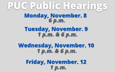 Comitta Reminds Residents to Register for Hearings on Water Rate Increase