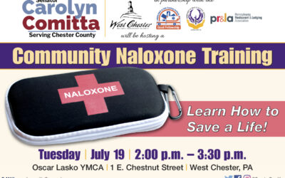 Free Community Naloxone Training Tuesday, July 19