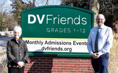 Comitta Visits Delaware Valley Friends School
