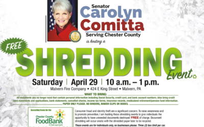 Comitta to Hold Free Shredding Event in Malvern on April 29