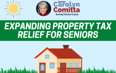 Comitta: Property Tax Relief Expanded for Seniors and Individuals with Disabilities