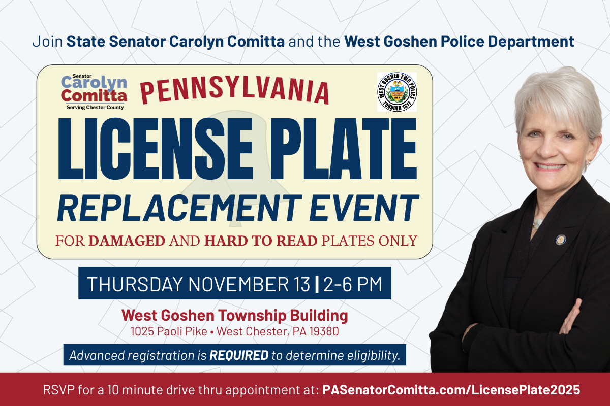 License Plate Replacement Event
