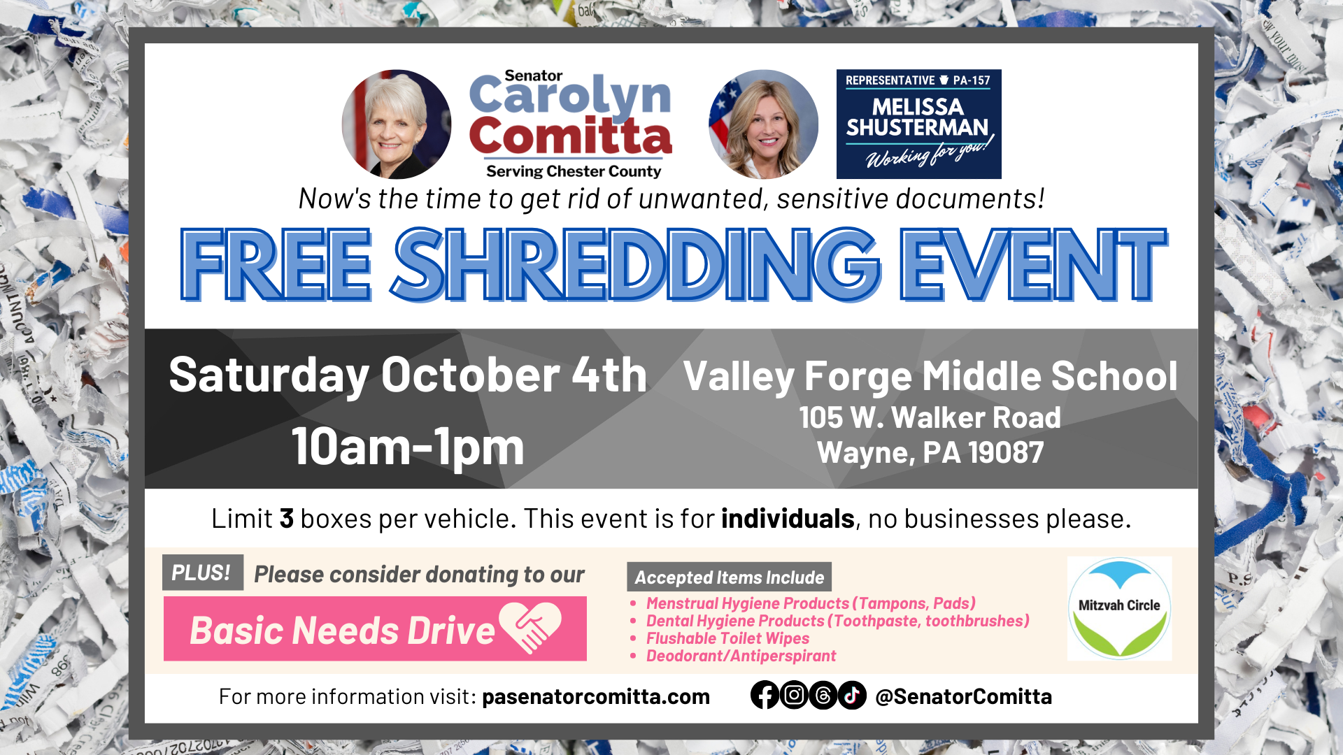Shredding Event -