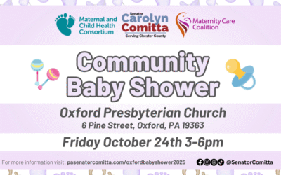 Families, Parents, and Children Invited to Free Community Baby Shower in Oxford on Oct. 24