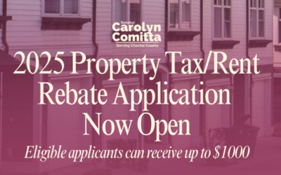 Comitta: Property Tax/Rent Rebate Application Now Open