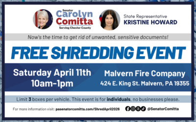 Comitta, Howard to Host Free Document Shredding Event in Malvern on April 11