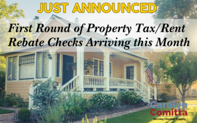 Comitta: Property Tax/Rent Rebate Payments Now On the Way to Applicants